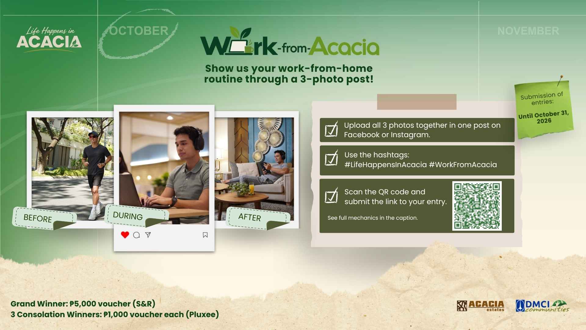 Life Happens in Acacia: Work-from-Acacia